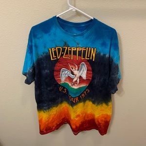 Vintage Tie-dye Led Zepplin Tee